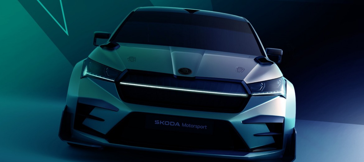 Первые эскизы Škoda Enyaq RS Race