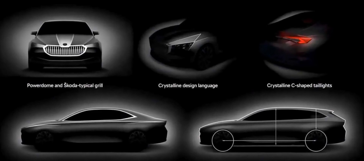2023 Skoda Superb показался на шпионских снимках