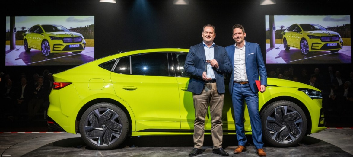 Любимый автомобиль Швейцарии 2023 года- ENYAQ COUPÉ RS iV