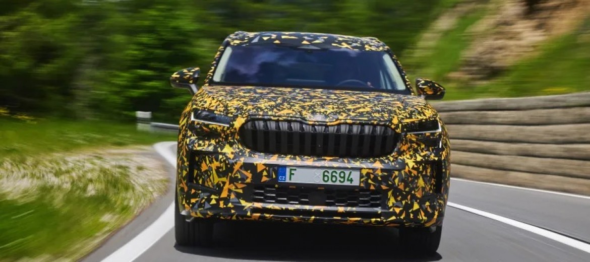 Новые изображения интерьера, подробности и обзор прототипа Skoda Kodiaq