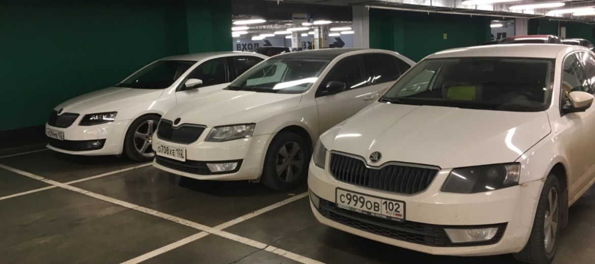 Бесплатная парковка в тц Москвы для владельцев SKODA
