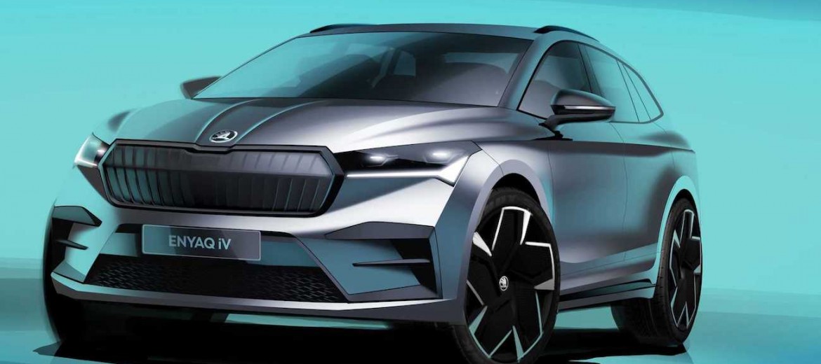 Новый тизер Skoda Enyaq iV