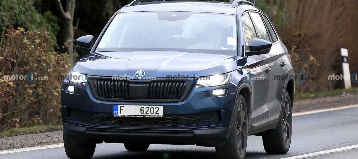 Рестайлинговый Skoda Kodiaq 2021 года