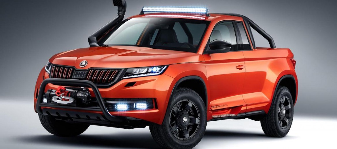 Skoda построила пикап Kodiaq