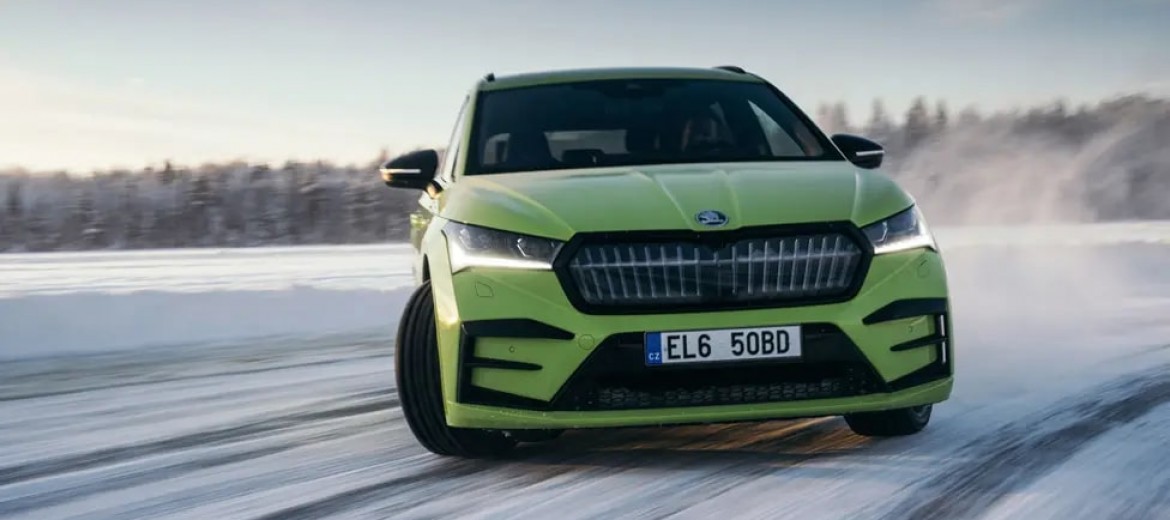 Skoda Enyaq iV vRS установила мировой рекорд по ДРИФТИНГУ