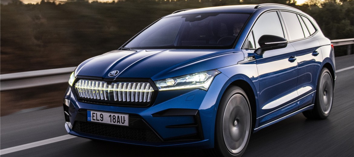 Skoda Enyaq RS iV захватывающий, практичный и экологичный