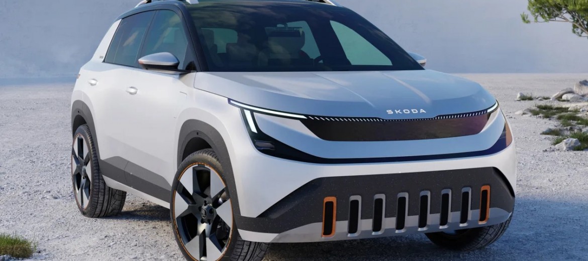 Представляем вам первый взгляд на небольшой внедорожник Skoda Epiq