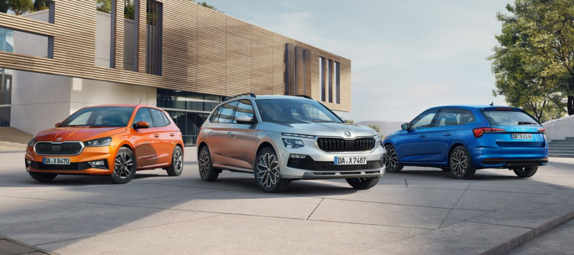 Skoda Fabia, Kamiq и Scala в качестве специальных моделей Drive