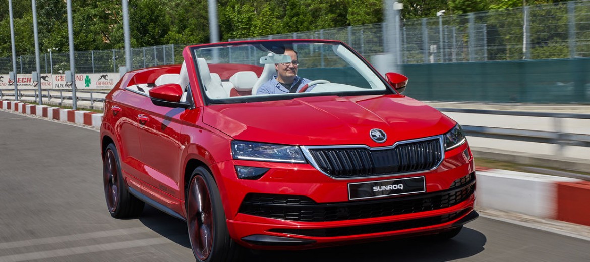 Skoda Sunroq. Как Karoq, только кабриолет.