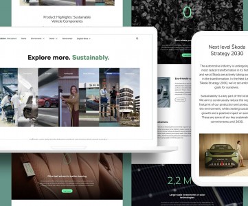 Открытие нового микросайта Škoda по устойчивому развитию