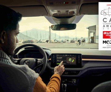 Услуга "Pay to Park" от Škoda получила награду Car Connectivity Award
