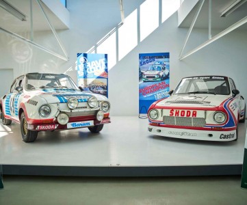 Празднование 50-летия Škoda 130 RS