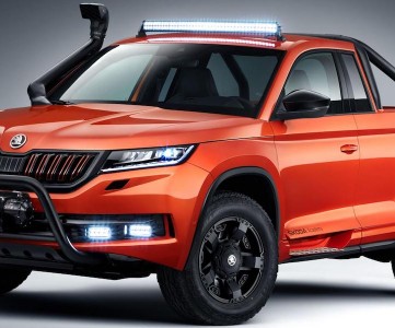 Skoda построила пикап Kodiaq