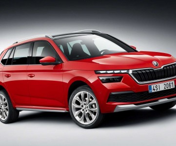 Skoda Kamiq 2019 года с яркими фарами и вместительным салоном
