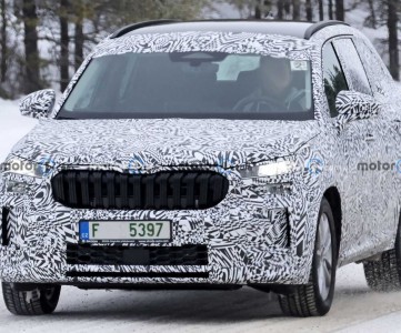 Skoda Kodiaq следующего поколения появился на спай-шотах